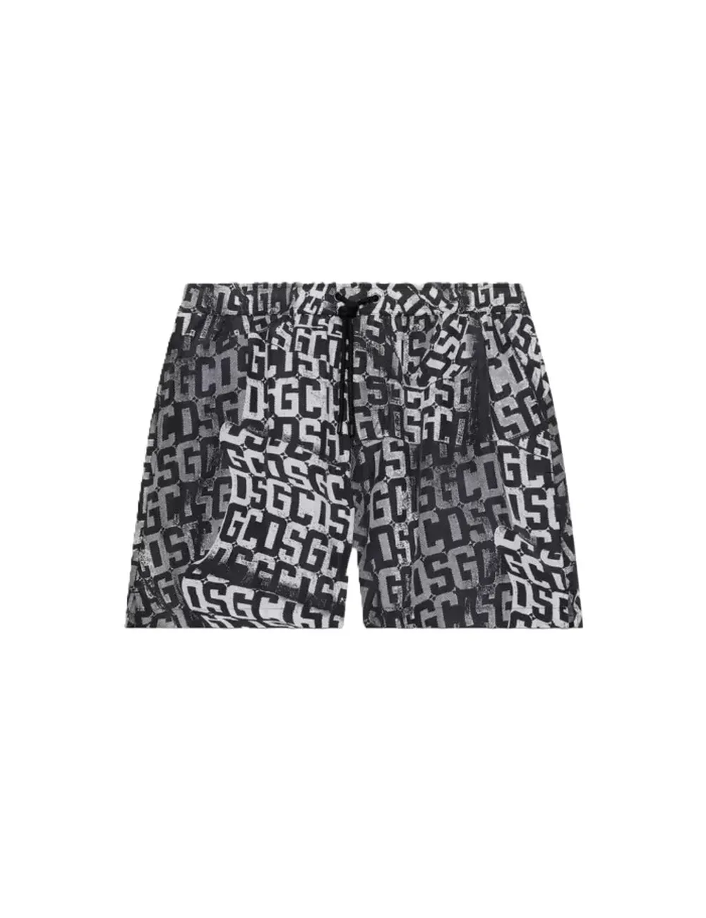 Boxer mare corto uomo dettaglio logo all over B1EM3901AW2 GCDS