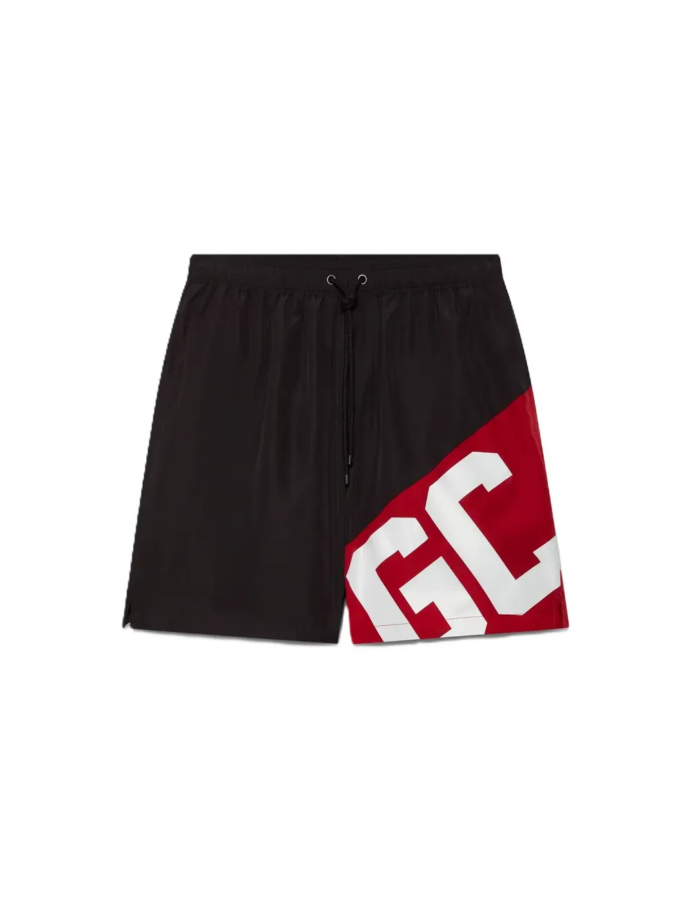 Boxer mare lungo uomo con banda logata B1EM3900AW1 GCDS