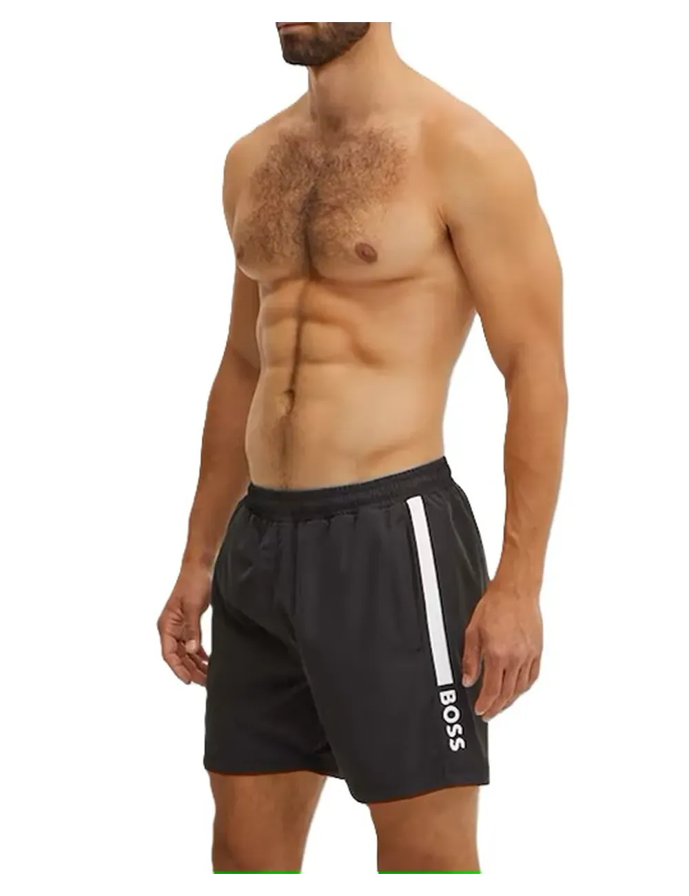 Boxer mare uomo Dolphin dettaglio fascia e logo 50508963 Boss Black