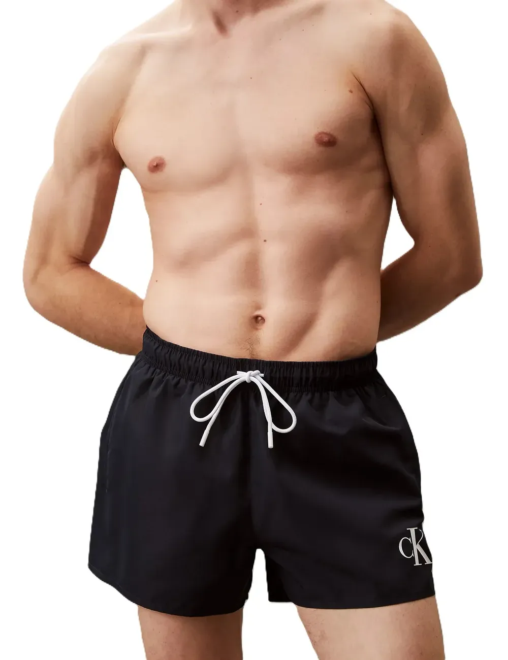 Boxer mare corto uomo logo minimal KM0KM01099 Calvin Klein