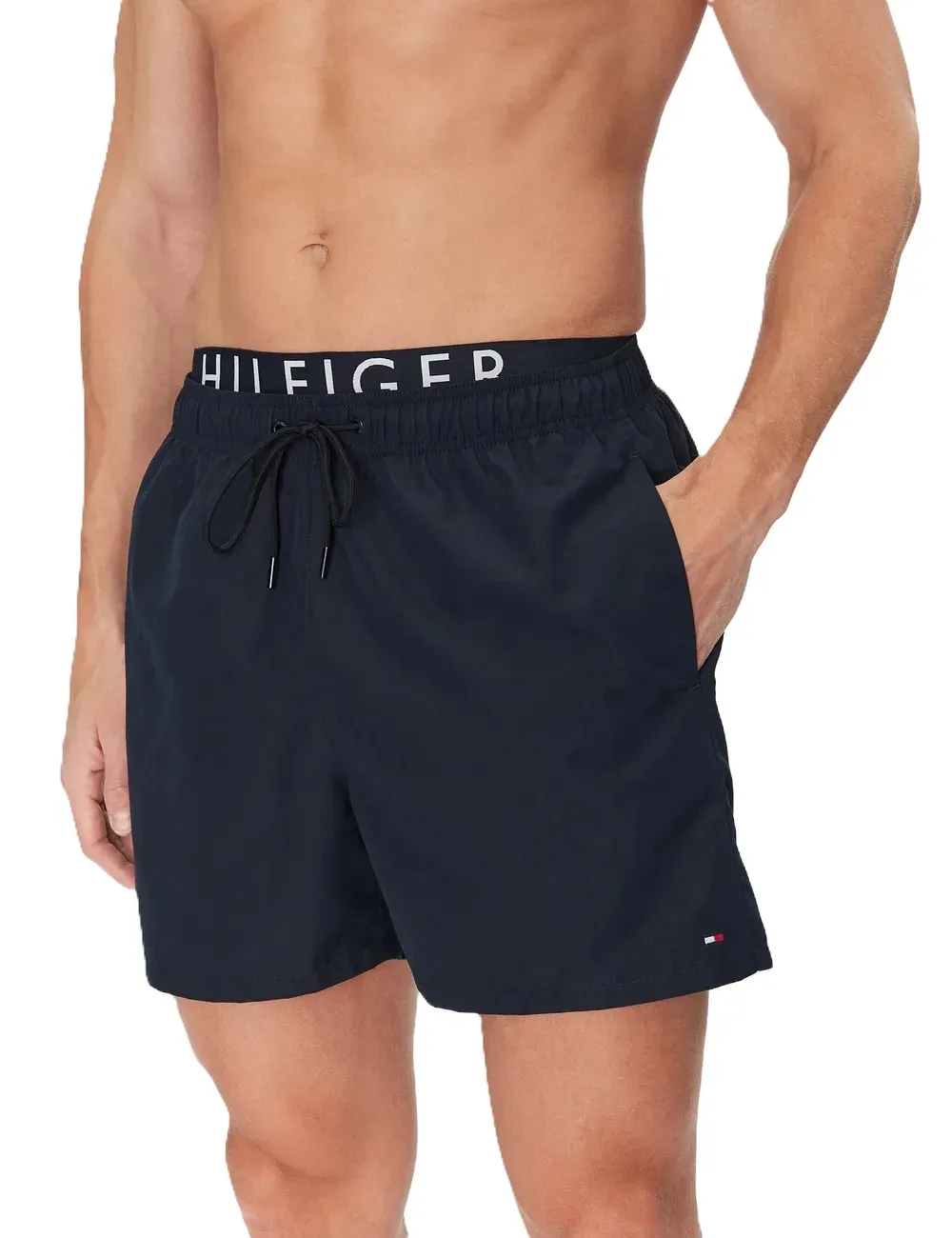 Boxer mare medio uomo maxi fascia logo UM0UM03489 Tommy Hilfiger