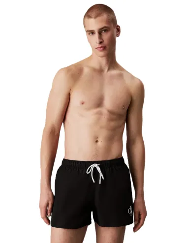 Boxer mare corto uomo logo minimal KM0KM01099 Calvin Klein