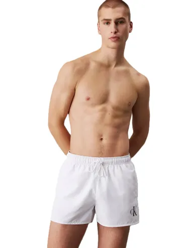 Boxer mare corto uomo logo minimal KM0KM01099 Calvin Klein