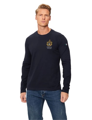T-Shirt regular fit Uomo Maniche Lunghe Frecce Tricolori 242TS2316J564 Aeronautica Militare
