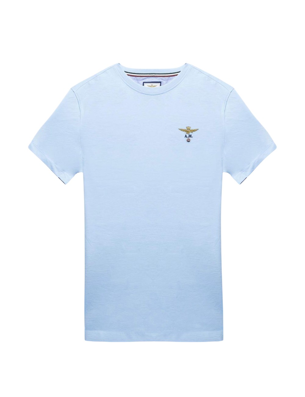 T-shirt uomo maniche corte girocollo in cotone 251TS1580J372 Aeronautica Militare