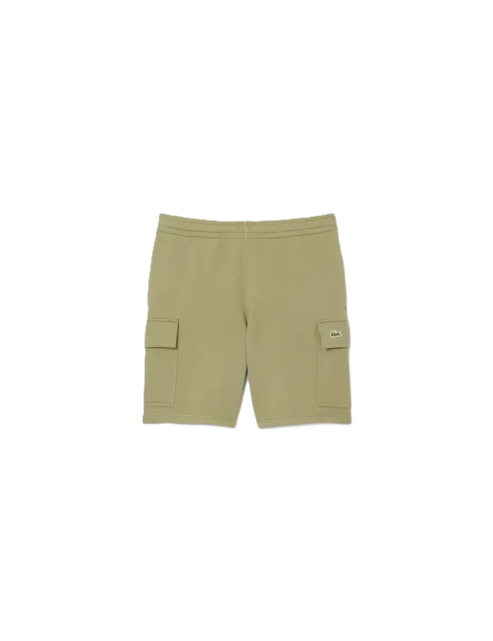 Bermuda cargo uomo in cotone con logo GH9743 Lacoste