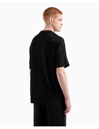T-shirt uomo girocollo in cotone regular fit con bande logate XM000322AF10361 A|X Armani Exchange