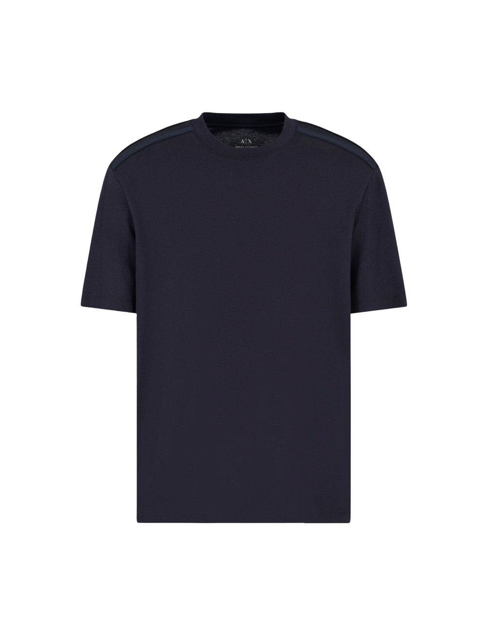 T-shirt uomo girocollo in cotone regular fit con bande logate XM000322AF10361 A|X Armani Exchange T-shirt uomo girocollo in cotone regular fit con bande logate XM000322AF10361 A|X Armani Exchange