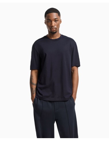 T-shirt uomo girocollo in cotone regular fit con bande logate XM000322AF10361 A|X Armani Exchange