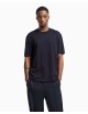 T-shirt uomo girocollo in cotone regular fit con bande logate XM000322AF10361 A|X Armani Exchange