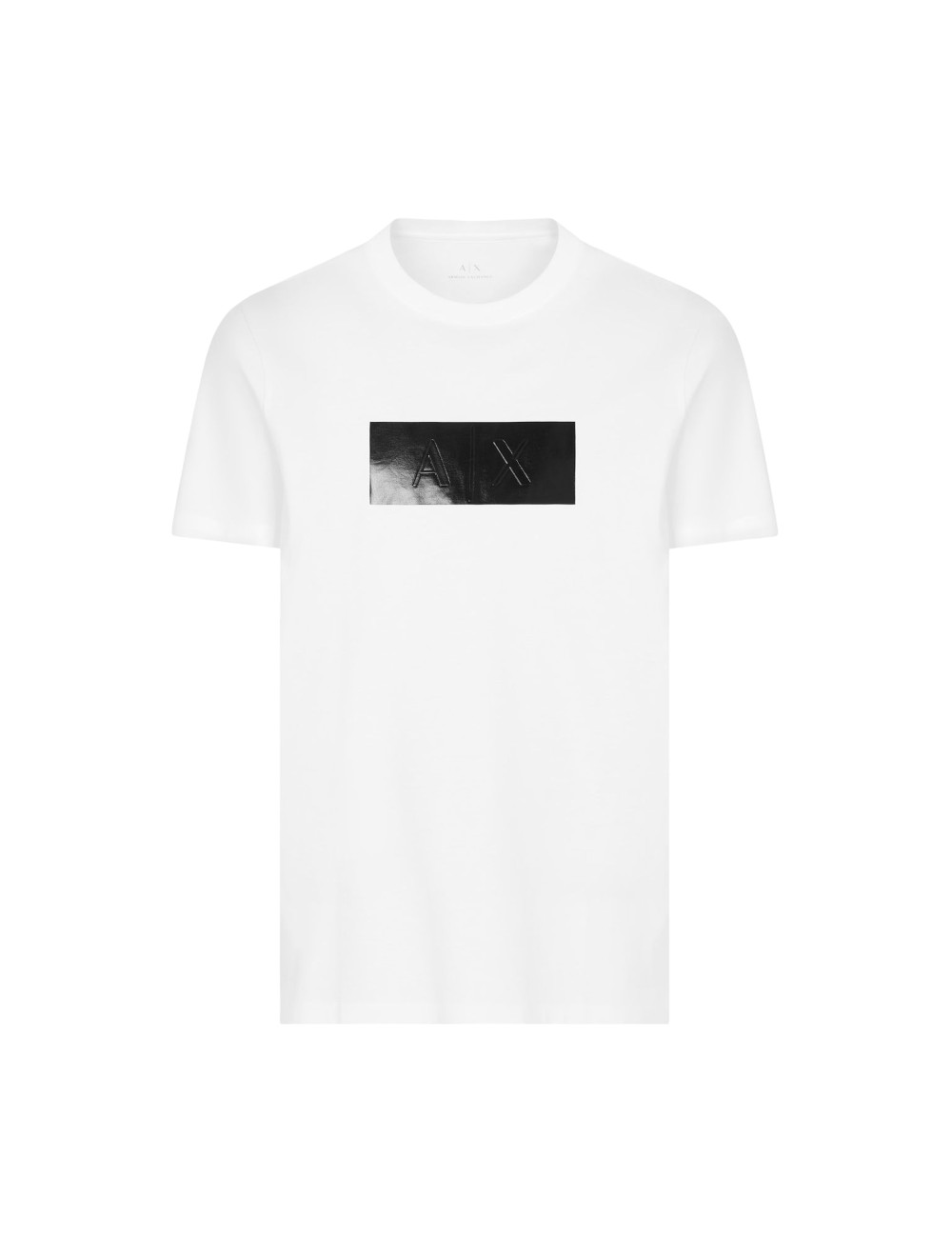 T-shirt uomo in cotone regular fit stampa logo vinile XM000786AF10364 A|X Armani Exchange