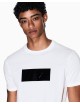 T-shirt uomo in cotone regular fit stampa logo vinile XM000786AF10364 A|X Armani Exchange