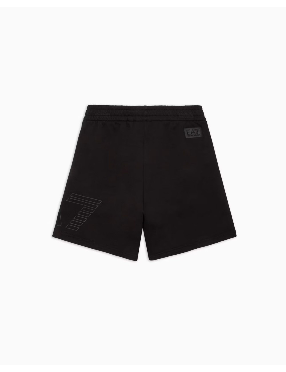 Bermuda bambino in cotone Logo Series Boy maxi logo 7B000083AF12451 EA7 Emporio Armani