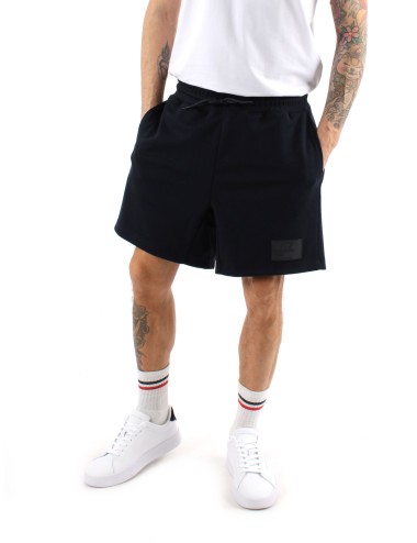 Bermuda uomo in tessuto tecnico con patch logo 7X000019AF13790 EA7 Emporio Armani