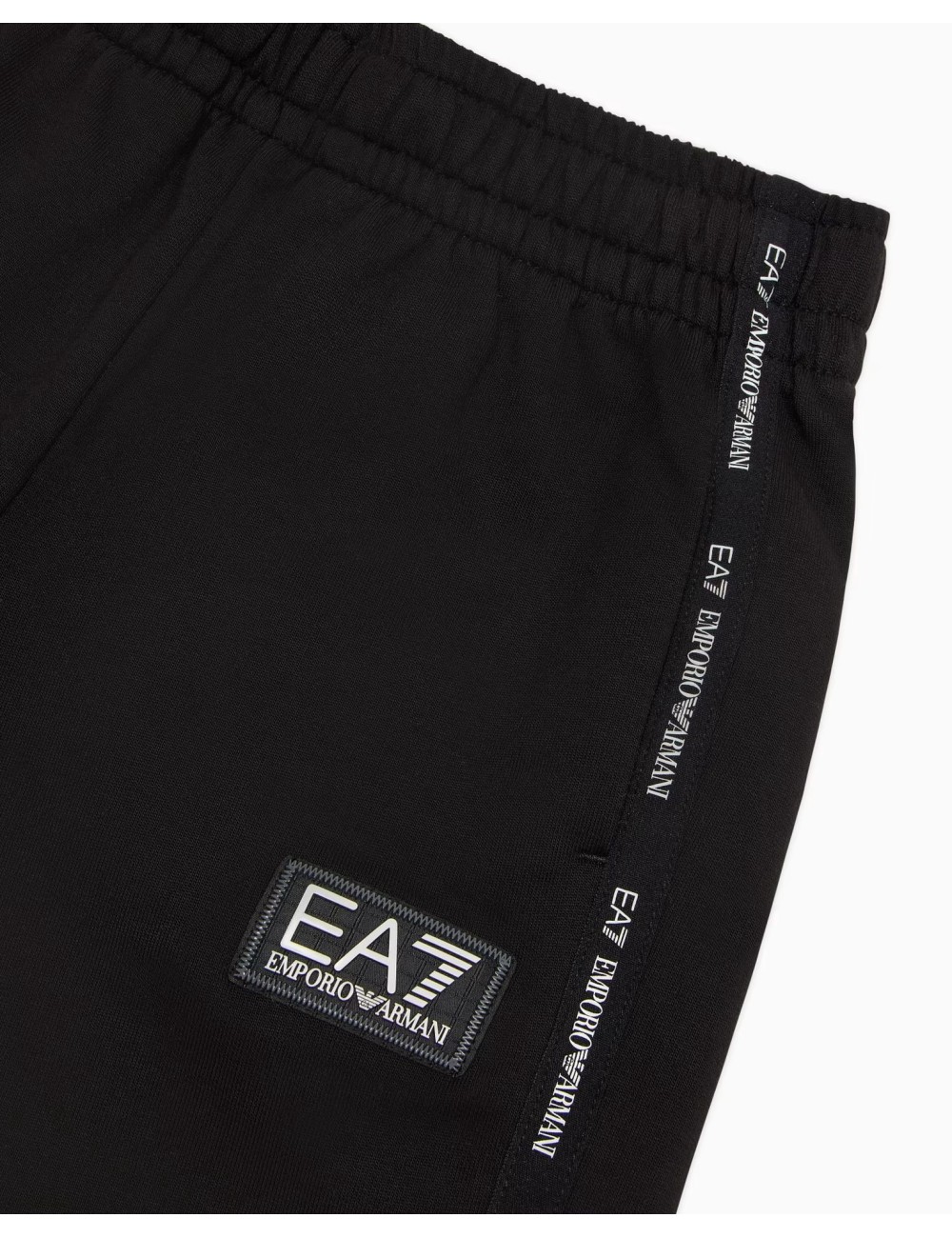 Bermuda Bambino Logo Series Boy in cotone 7B000057AF10380 EA7 Emporio Armani