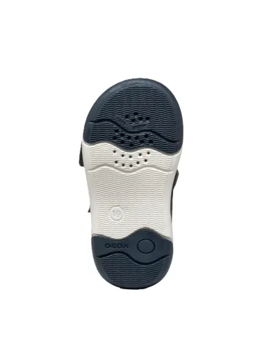 Sandali bambino in pelle Zapito con strappi B556EA Geox