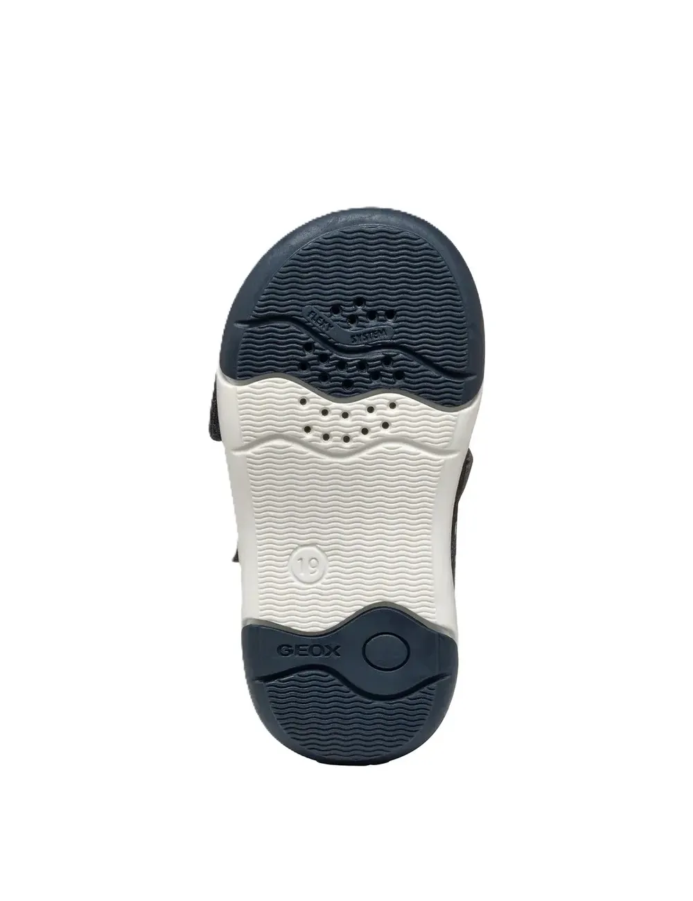 Sandali bambino in pelle Zapito con strappi B556EA Geox