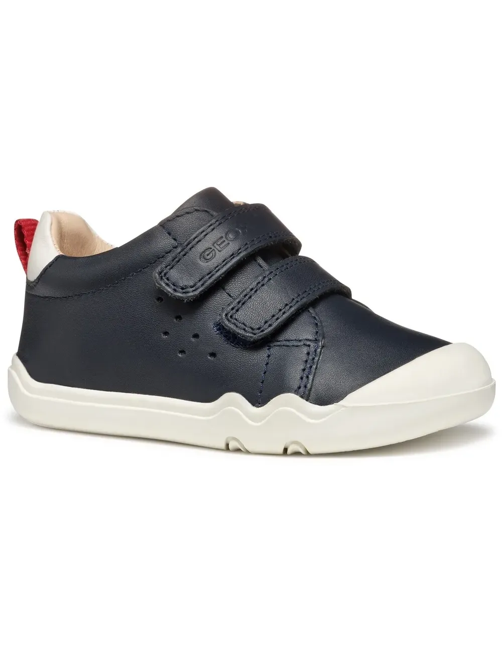Sneakers bambino in pelle Steppieup con strappi B465WA Geox