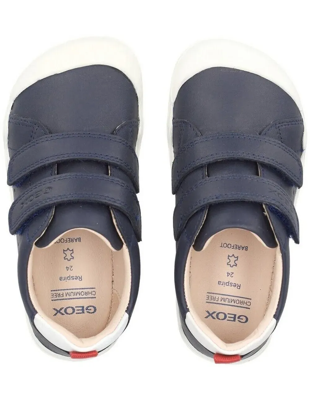 Sneakers bambino in pelle Steppieup con strappi B465WA Geox