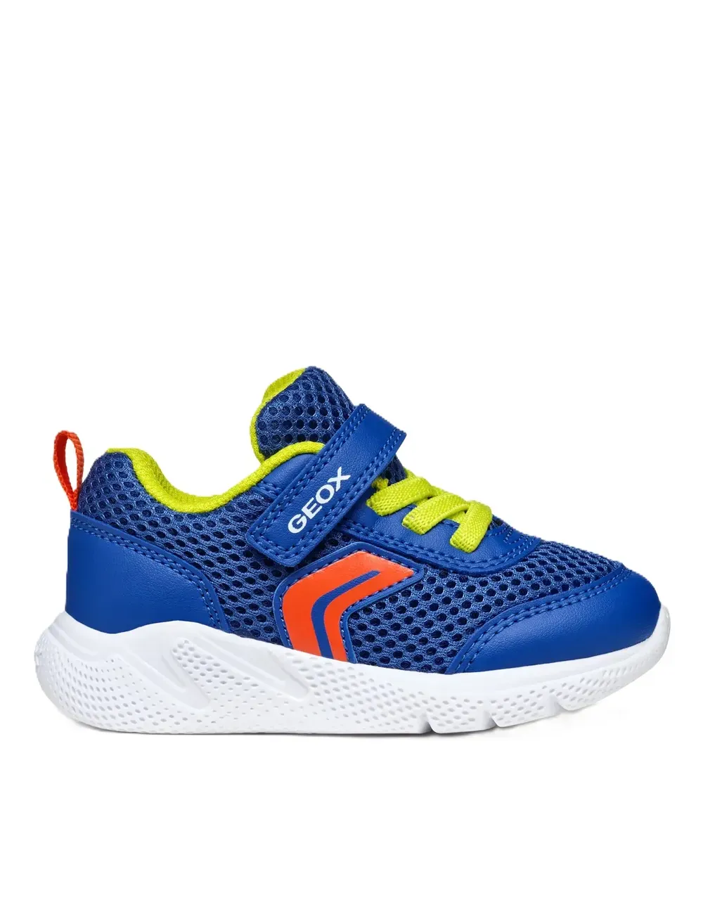 Sneakers bambino in tessuto traspirante e dettagli color block Sprintye B454UC Geox