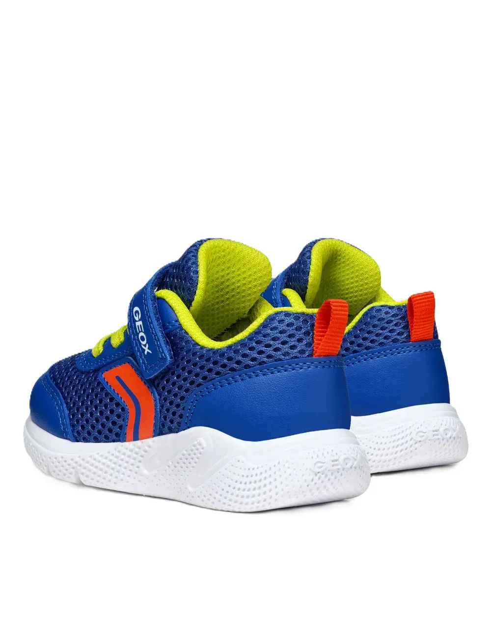 Sneakers bambino in tessuto traspirante e dettagli color block Sprintye B454UC Geox