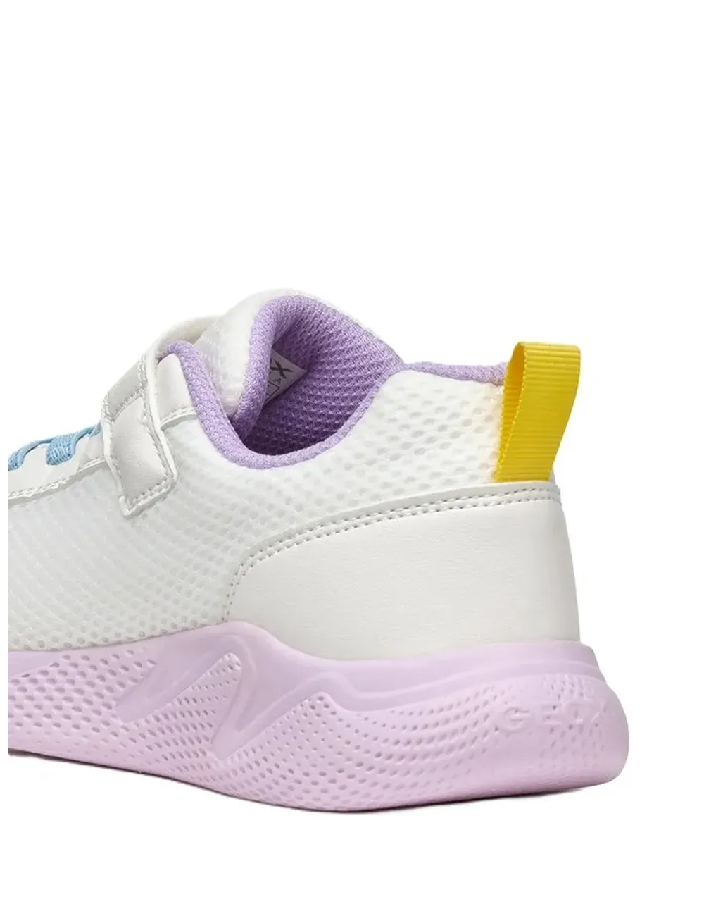 Sneakers bambina in tessuto traspirante e dettagli color block Sprintye B454TD Geox