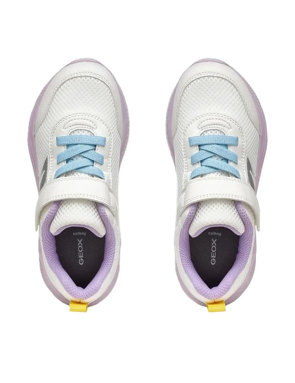 Sneakers bambina in tessuto traspirante e dettagli color block Sprintye B454TD Geox