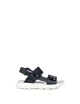 Sandali bambino in pelle Airadyum con strappi J55F1B Geox