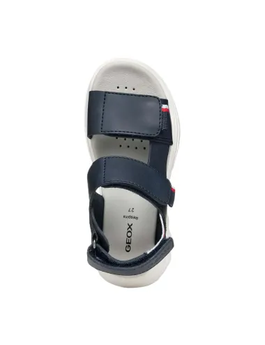 Sandali bambino in pelle Airadyum con strappi J55F1B Geox