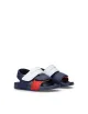 Sandali bambino in ecopelle con strappi e dettaglio bandiera T1X2-33913-1172 Tommy Hilfiger