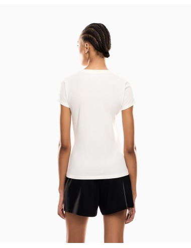 T-shirt Donna girocollo Evolution in misto cotone e modal stretch slim fit 8NTT65TJDQZ EA7 Emporio Armani