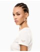 T-shirt Donna girocollo Evolution in misto cotone e modal stretch slim fit 8NTT65TJDQZ EA7 Emporio Armani