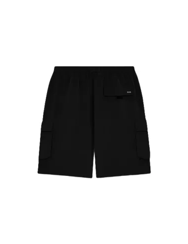 Bermuda uomo cargo in tessuto tecnico con cintura pa144-po Dolly Noire
