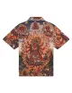 Camicia uomo bowling manica corta in viscosa con stampa Hayagriva sh907-cc Dolly Noire