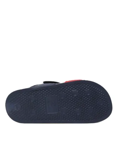 Sandali bambino in ecopelle con strappi e dettaglio bandiera T1X2-33913-1172 Tommy Hilfiger