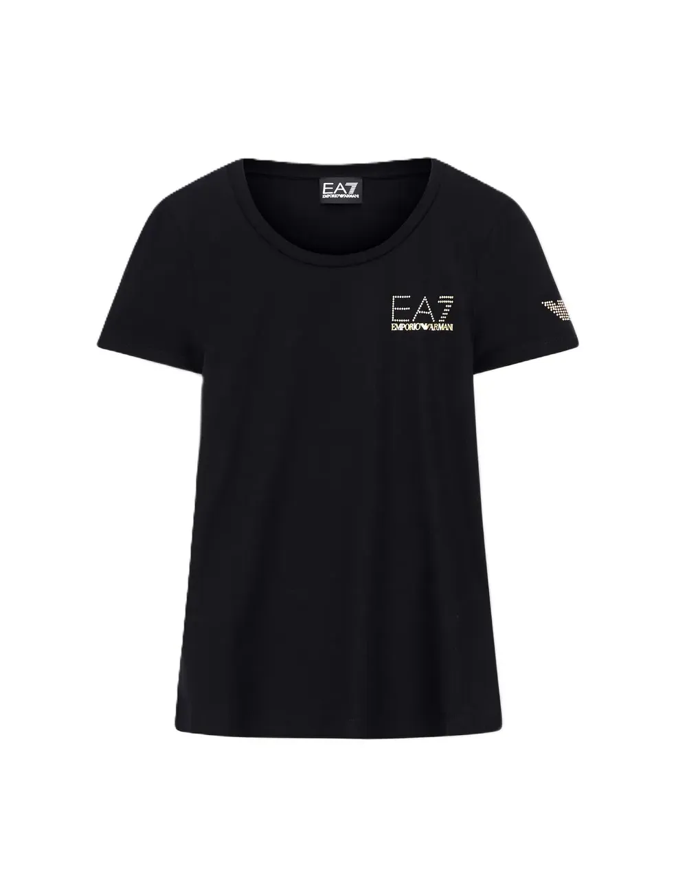 T-shirt Donna girocollo Evolution in misto cotone e modal stretch slim fit 8NTT65TJDQZ EA7 Emporio Armani T-shirt Donna girocollo Evolution in misto cotone e modal stretch slim fit 8NTT65TJDQZ EA7 Emporio Armani