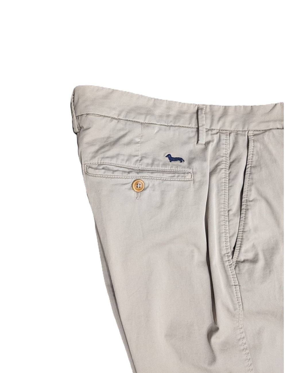 Pantaloni uomo chino in cotone elastico slim fit WSN360053163 Harmont&Blaine