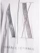T-shirt uomo girocollo in cotone maxi logo a contrasto 8NZTPQZJH4Z A|X Armani Exchange