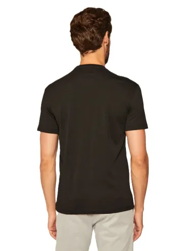 T-shirt uomo in cotone maxi logo a contrasto 8NZTPAZJH4Z A|X Armani Exchange