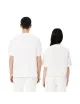 T-shirt unisex in cotone pesante loose fit e logo maxi TH2745 Lacoste