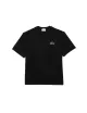 T-shirt unisex in cotone pesante loose fit e logo maxi TH2745 Lacoste