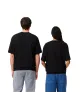 T-shirt unisex in cotone pesante loose fit e logo maxi TH2745 Lacoste