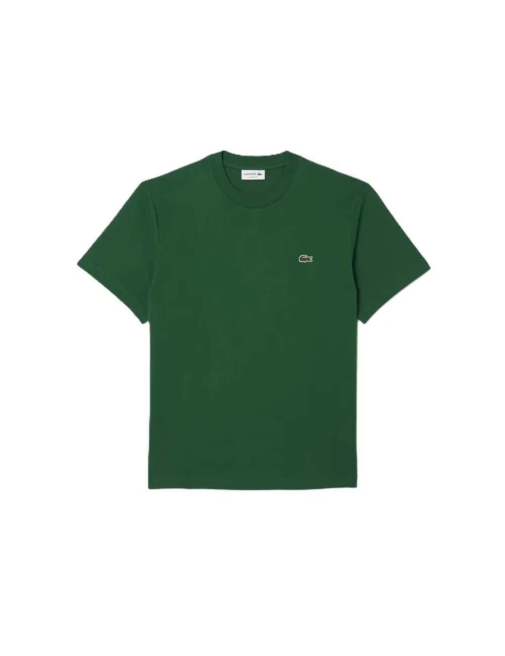 T-shirt uomo maniche corte in cotone classic fit con logo TH7318 Lacoste