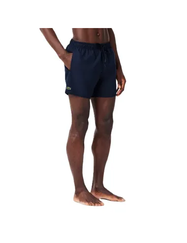 Boxer mare medio uomo asciugatura rapida e logo minimal MH6270 Lacoste