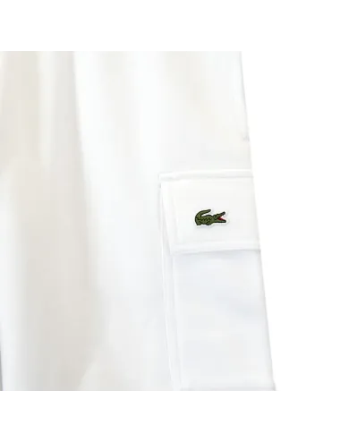 Bermuda cargo uomo in cotone con logo GH9743 Lacoste