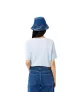 T-shirt donna in jersey di cotone scollo a V relaxed fit TF7300 Lacoste