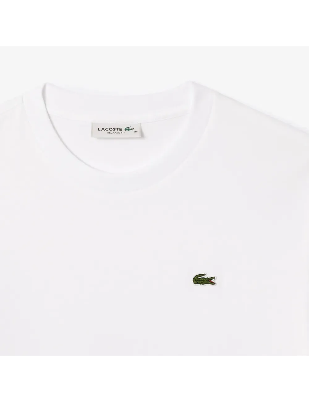 T-shirt donna in cotone Pima relaxed fit TF7215 Lacoste