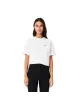 T-shirt donna in cotone Pima relaxed fit TF7215 Lacoste