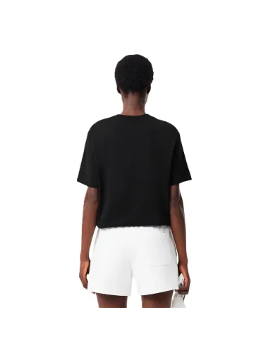 T-shirt donna in cotone Pima relaxed fit TF7215 Lacoste