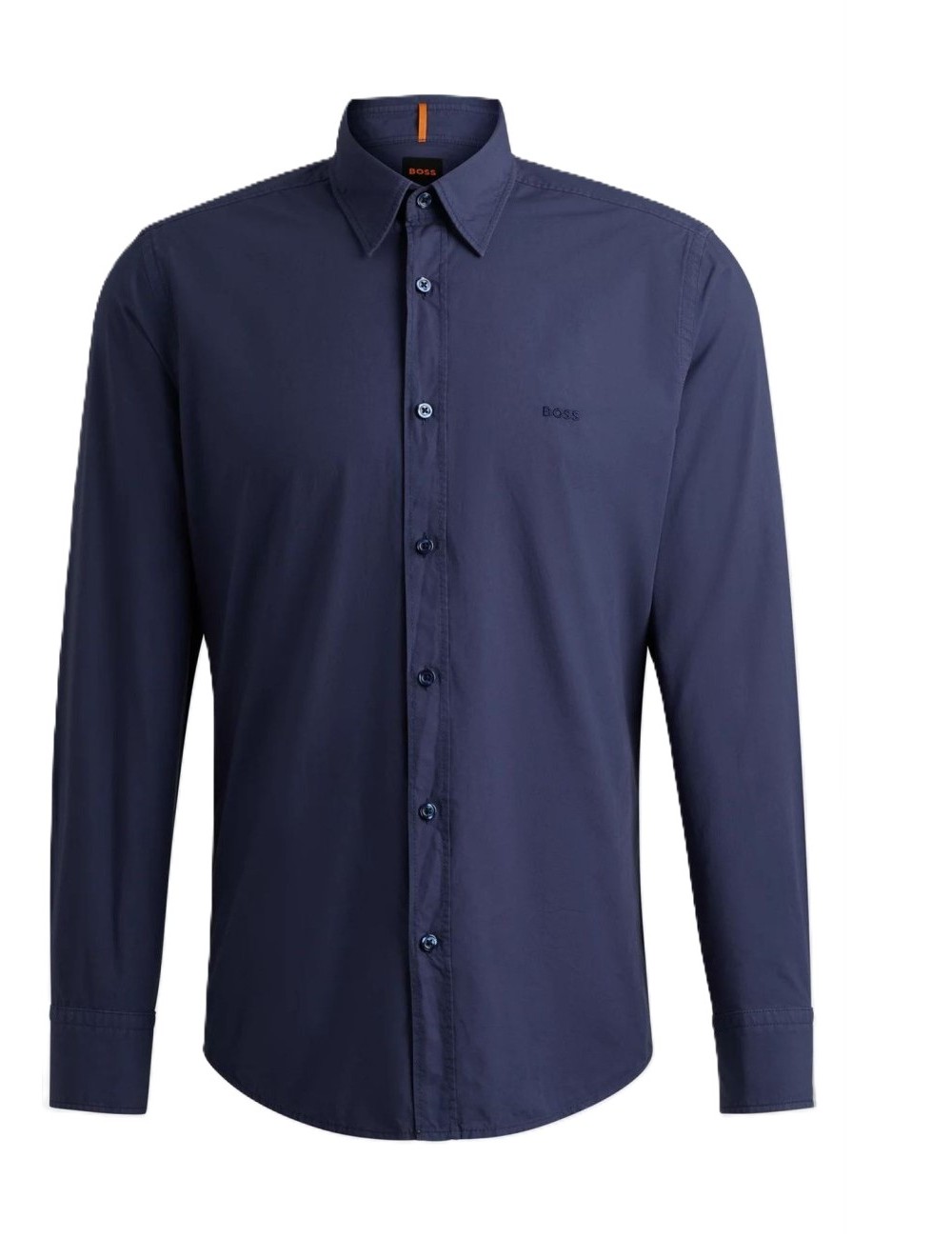 Camicia uomo in cotone Relegant regular fit con logo 50518304 Boss Orange